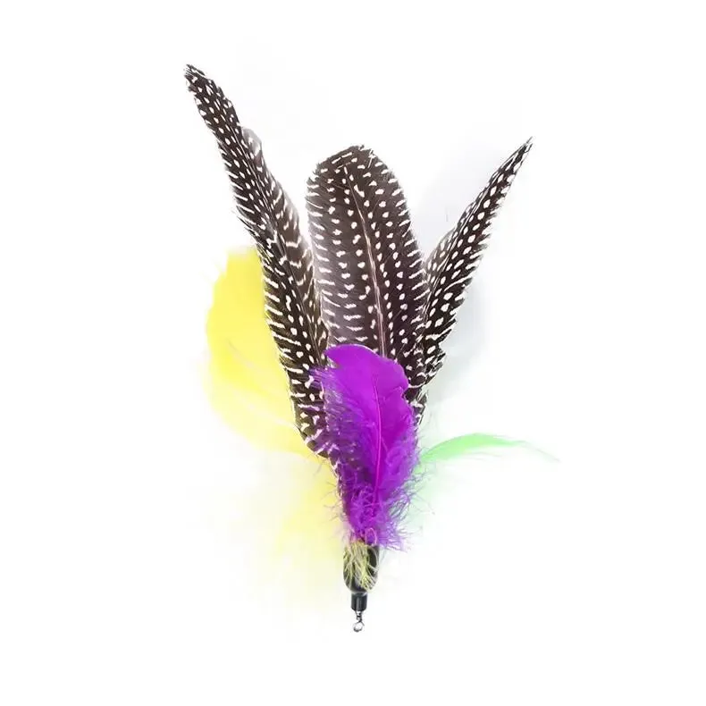 11-Piece Retractable Cat Feather Toy Set
