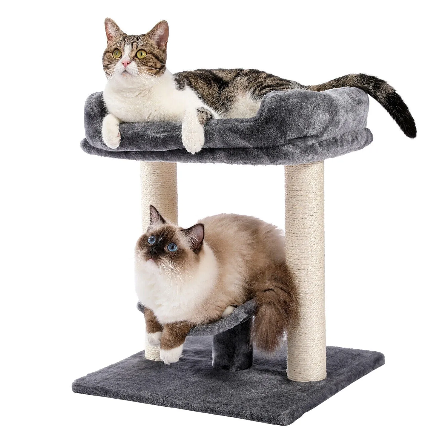 18.9" Cat Scratching Post / Tree / Pole - Grey