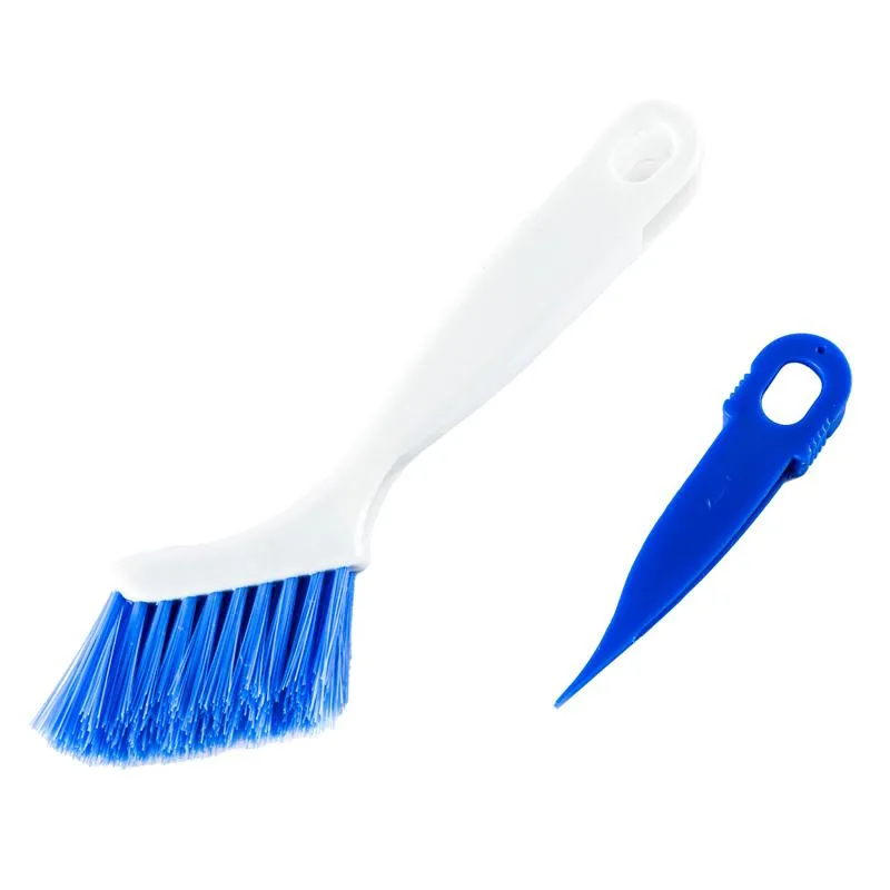 2 Pack Sliding Door Brush With Scaper