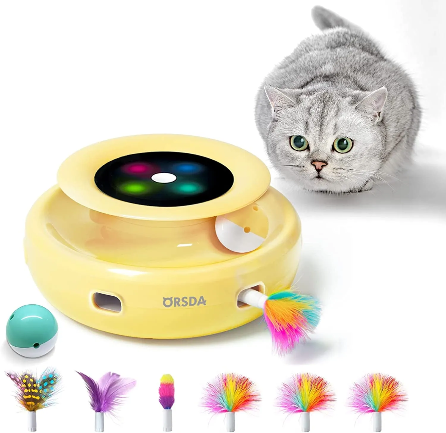 2In1 Interactive Toys for Indoor Cats