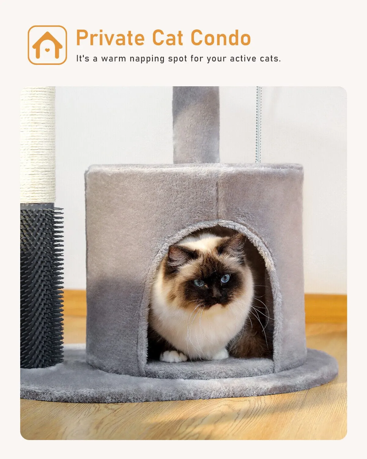 32.7" Cat Scratching Tree/ Post/ Pole