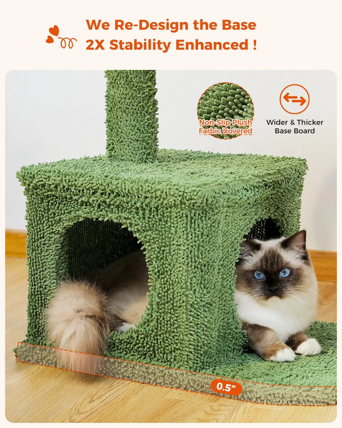 39.4" Cactus Cat Scratching Post / Tree / Pole