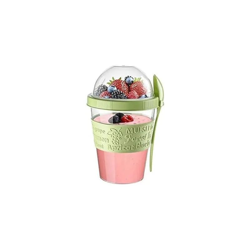 600Ml Transparent Cereal Container With Lid Ap-9199-G
