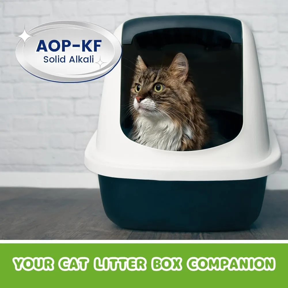 Cat Litter Deodorizer - Pet Odor Eliminator For Home Non Toxic and Safe for Kittens, Cat Box Odor Eliminator &Kitty Litter Deodorizer Better Than Baking Soda(7packs)