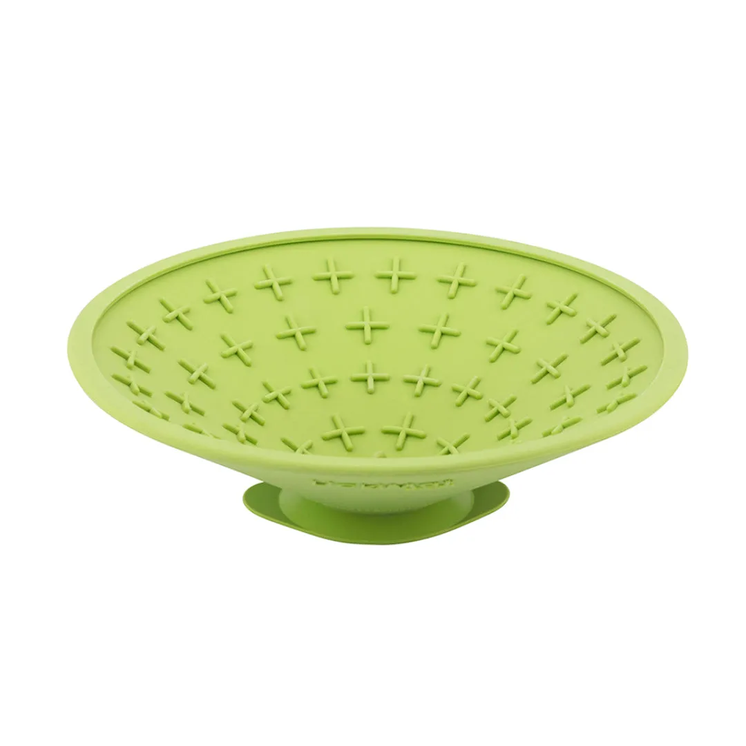 Dog Enrichment Toy LickiMat Splash Wall & Floor Suction Slow Feeder Dog Bowl