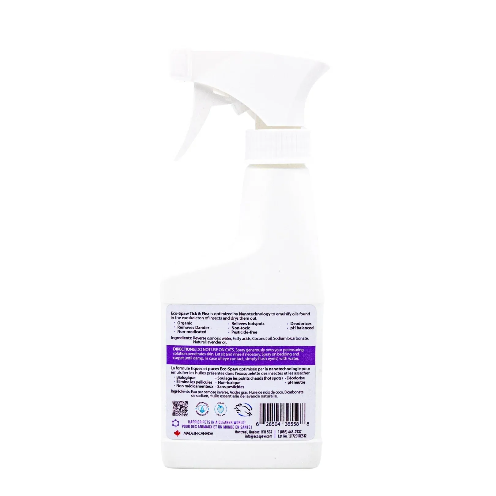 Eco-Spaw Home & Pet Protector Spray for Dogs - Lavender Scent
