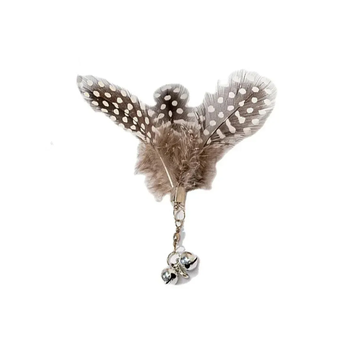 Feathers Cat Wand Toy: Pole & Attachments