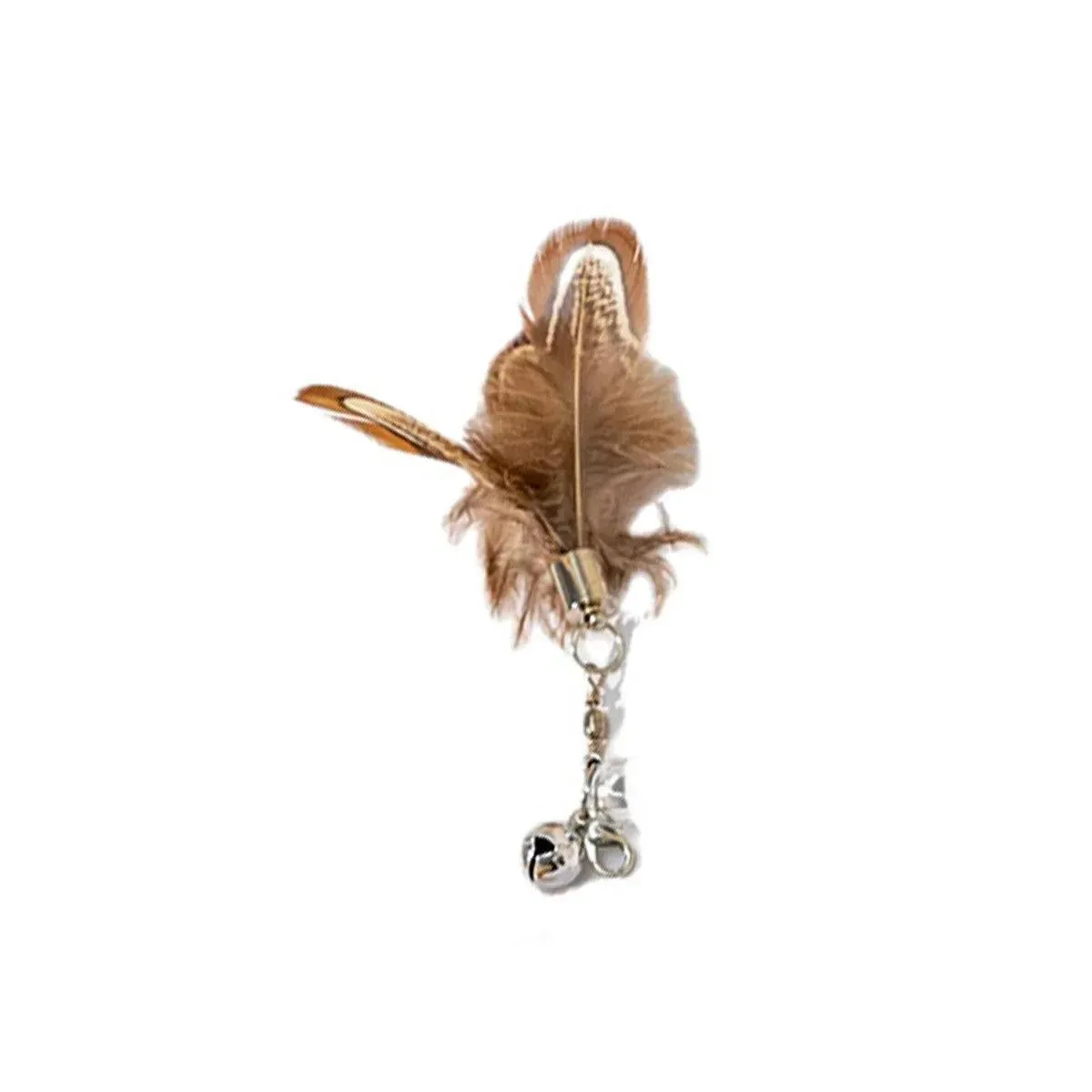Feathers Cat Wand Toy: Pole & Attachments