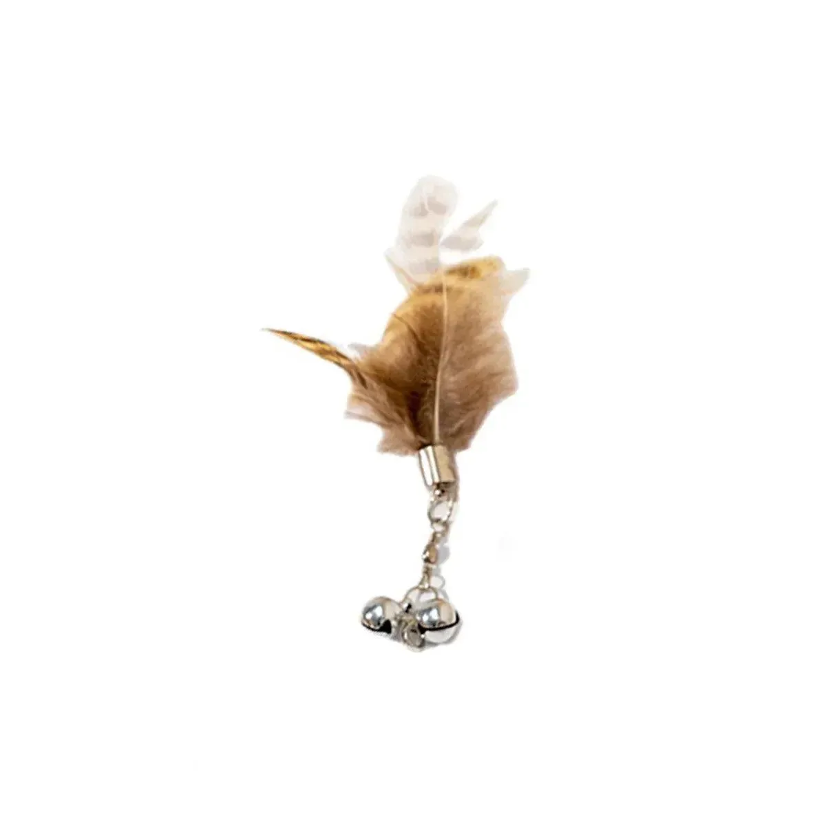 Feathers Cat Wand Toy: Pole & Attachments