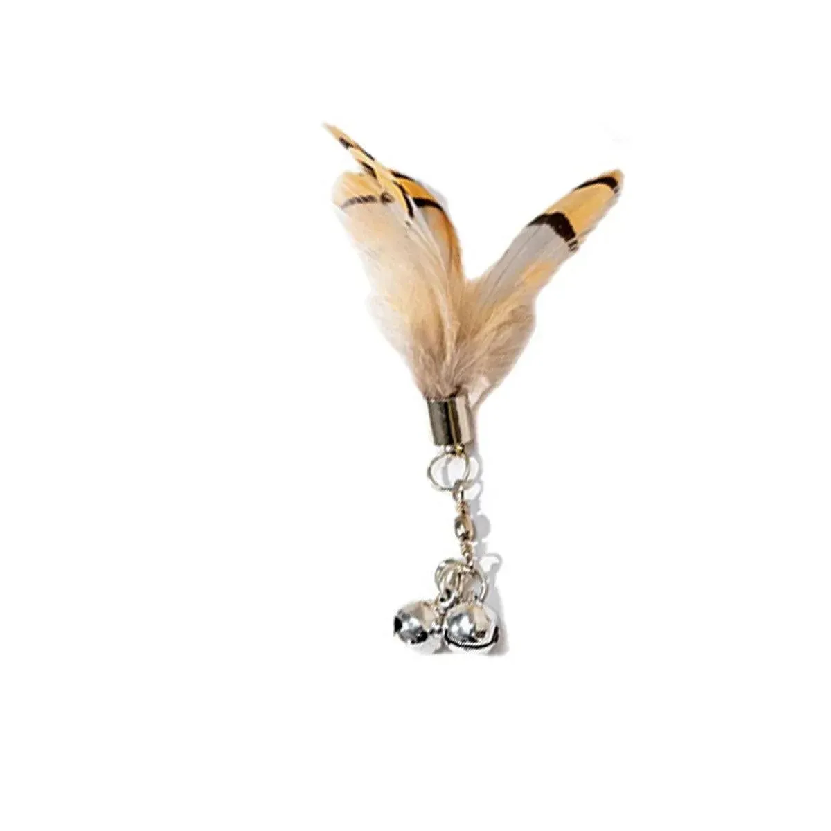 Feathers Cat Wand Toy: Pole & Attachments