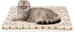 FJWYSANGU Pet Blanket Premium Fluffy Flannel Cushion Soft and Warm Mat for Dogs Cats Small Size Animal Yellow Stars