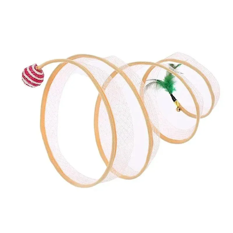 Folded Cat Tunnel Toy