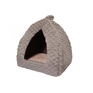 GREY AND PINK FLEECE PYRAMID
