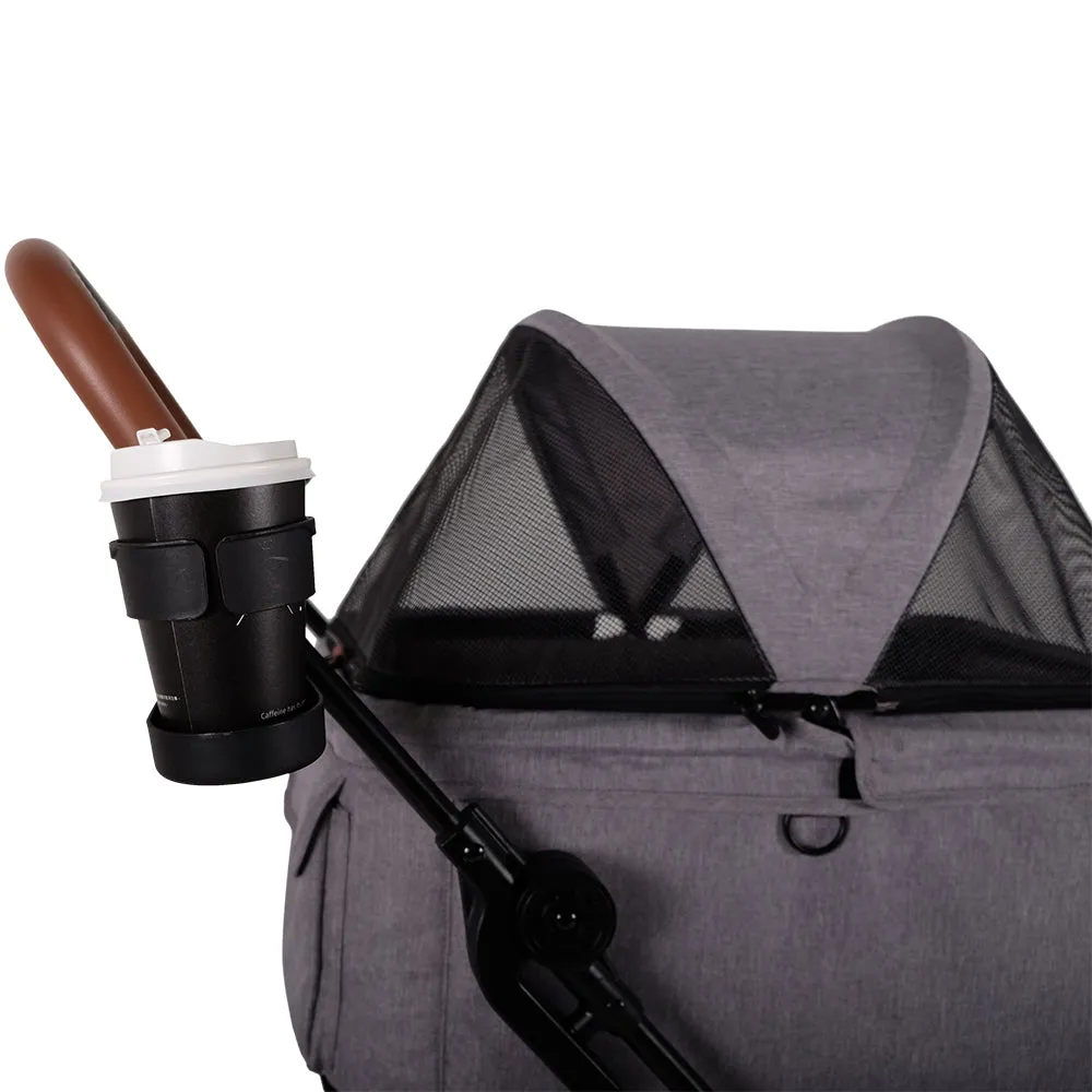 Ibiyaya Travois Tri-fold Pet Travel System (Nimbus Grey)