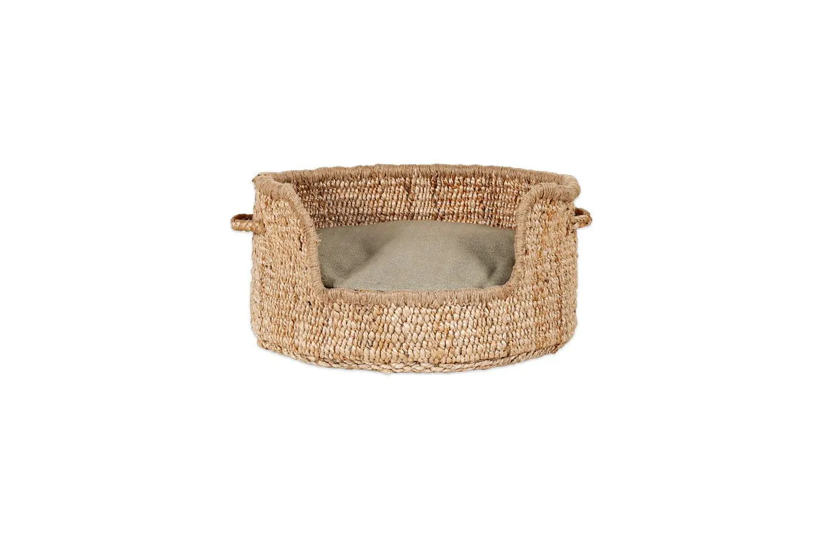 Jaiyuh Hemp Pet Bed - Natural - Small