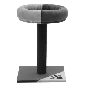 Large Sisal Cat Scratching Post with Plush Bed, 52cm