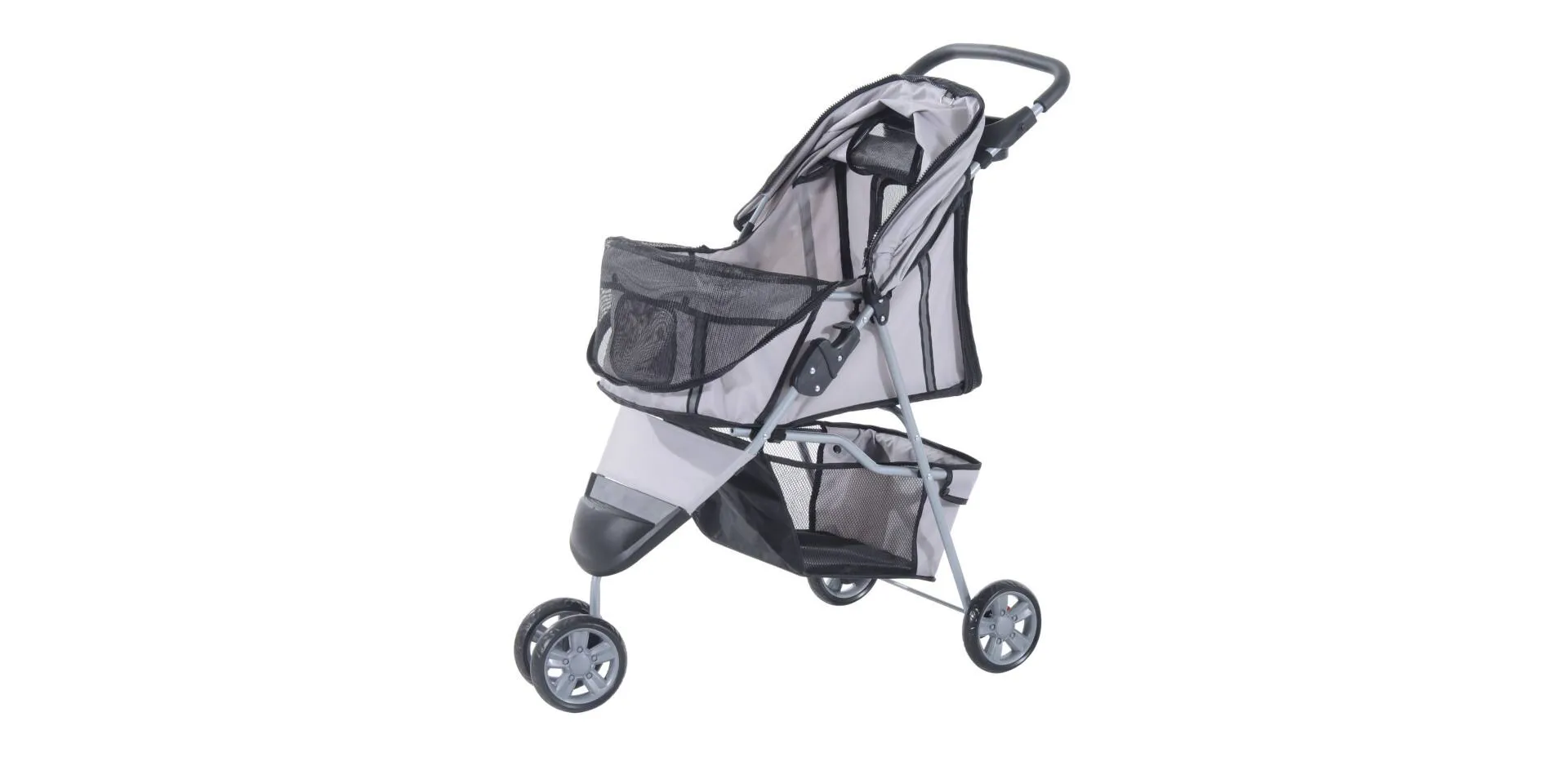 PawHut Pet Stroller D00-041GY 970 x 750 x 450 mm Grey