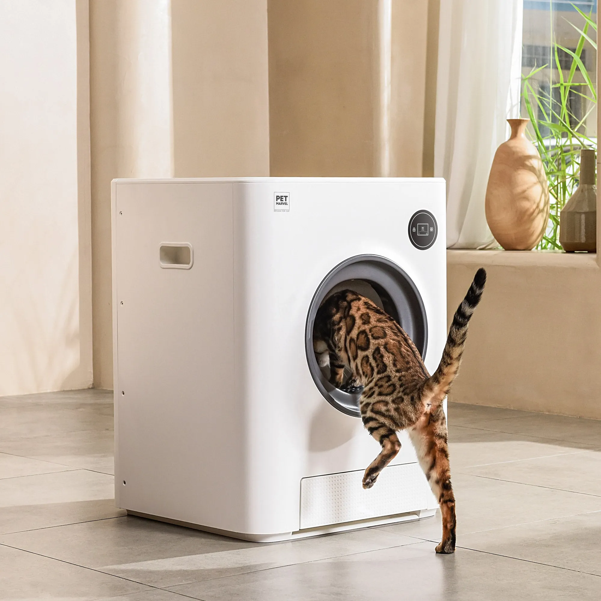 Petmarvel Magic Cube Smart Cat Toilet