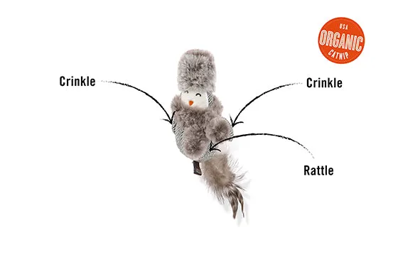 P.L.A.Y. Feline Frenzy, Catnip Toy set: Blissful Birdie