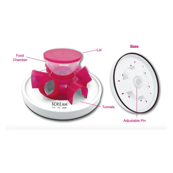 Scream Interactive Cat Tunnel Feeder