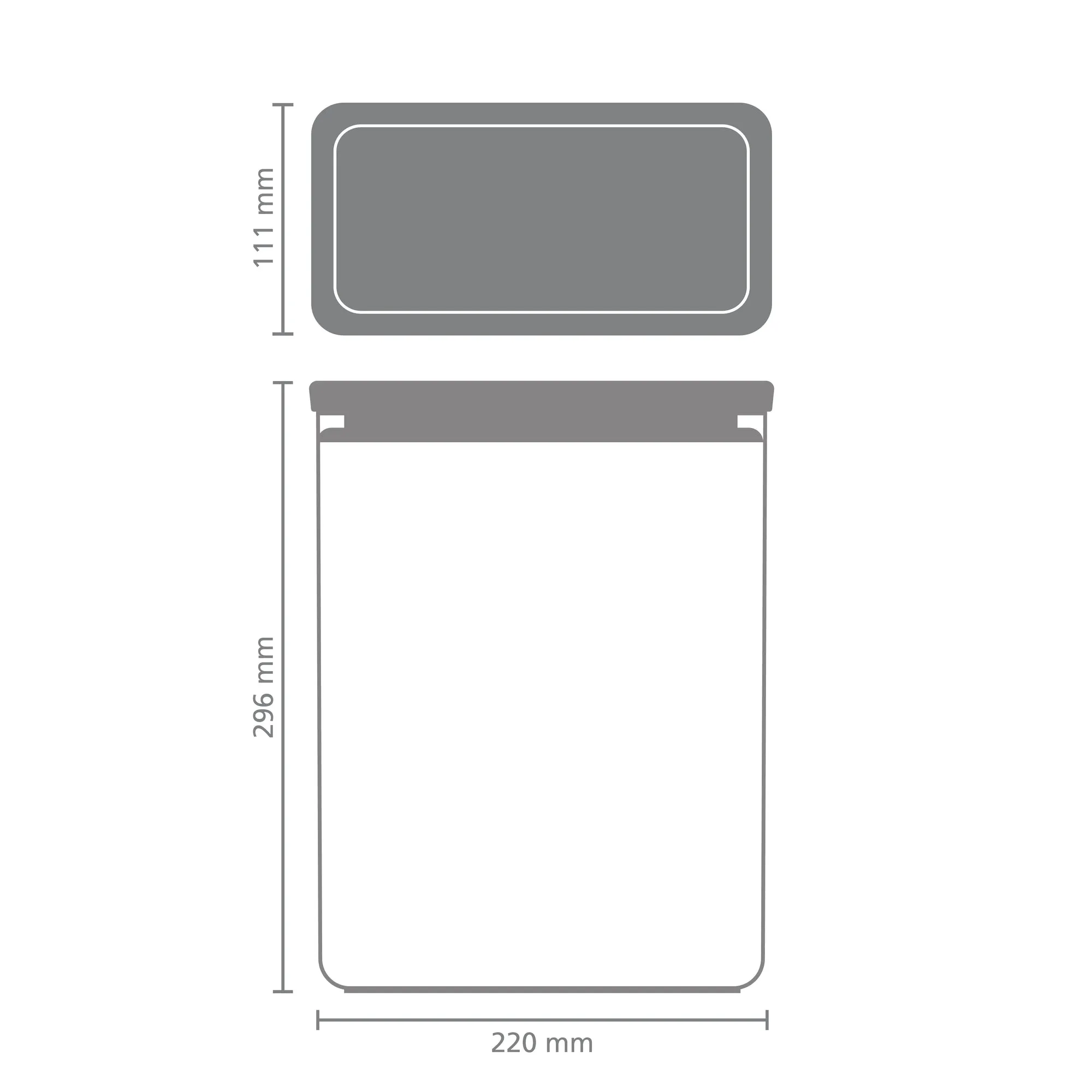 Stackable Canister- XL - 5.4L