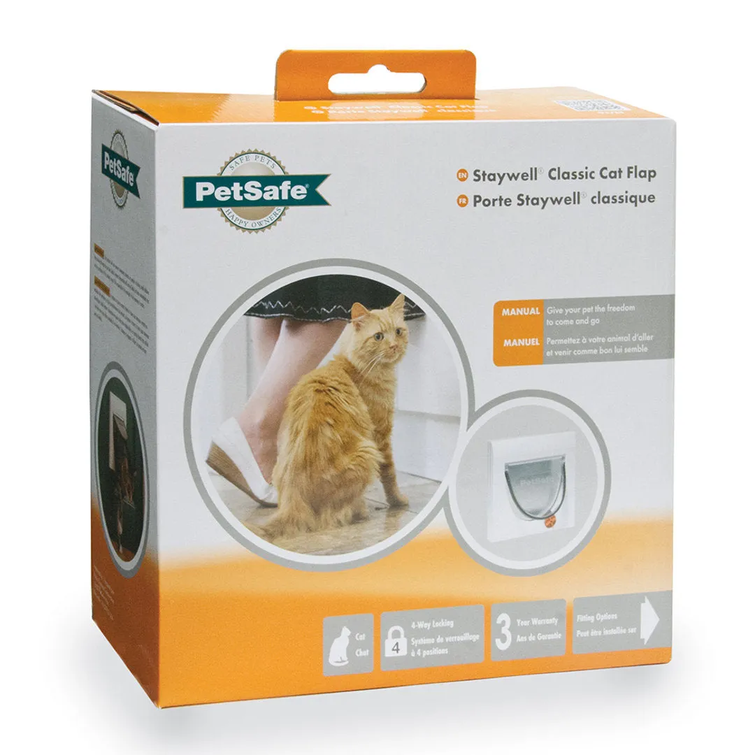 Staywell® Manual 4-Way Locking Classic Cat Flap